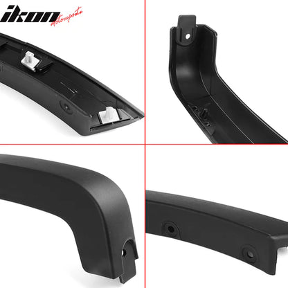 2015-2017 Ford F150 Pickup 4Dr 2Dr Smooth Black Fender Flares PP 4Pcs