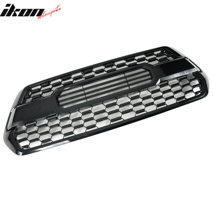 2016-2023 Toyota Tacoma T Style Carbon Print Front Hood Bumper Grille