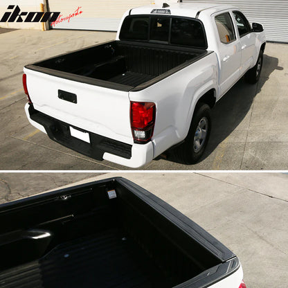 Tailgate Molding Cover for Toyota Tacoma Pickup 2016-2023 Black PP