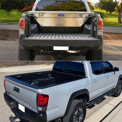 Tailgate Molding Cap Spoiler for Toyota Tacoma 2016-2023 Matte Black PP