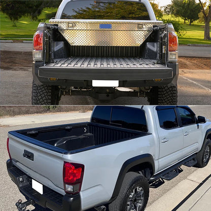 2016–2023 Toyota Tacoma Tailgate Molding Cap Spoiler – Matte Black