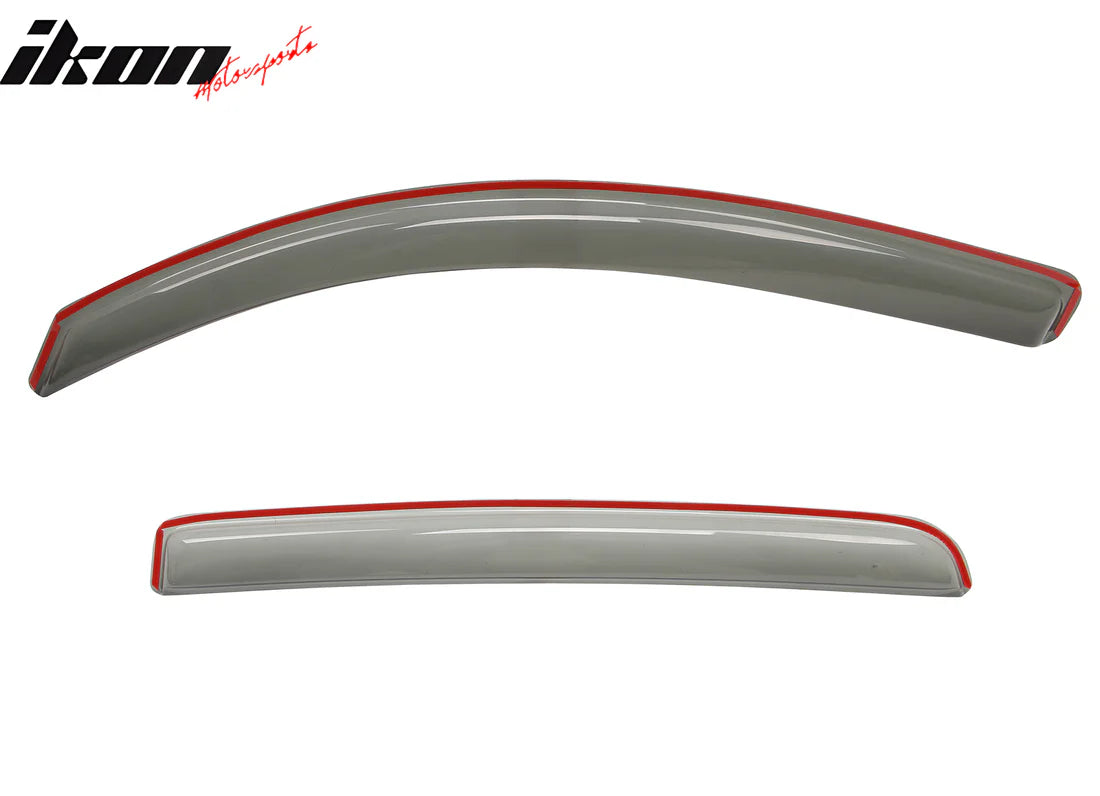 Window Visors for Toyota Tacoma Double Cab 2016-2023 In-Channel Rain Shade