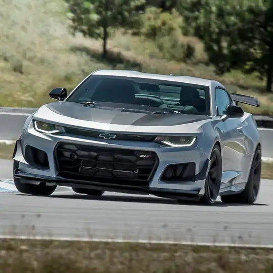 2016-2024 Chevy Camaro 1LE Style Front Lip Spoiler Unpainted PP