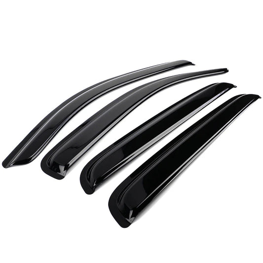 2016–2023 Toyota Tacoma Slim In-Channel Window Visors – Smoke Tinted (Set of 4)