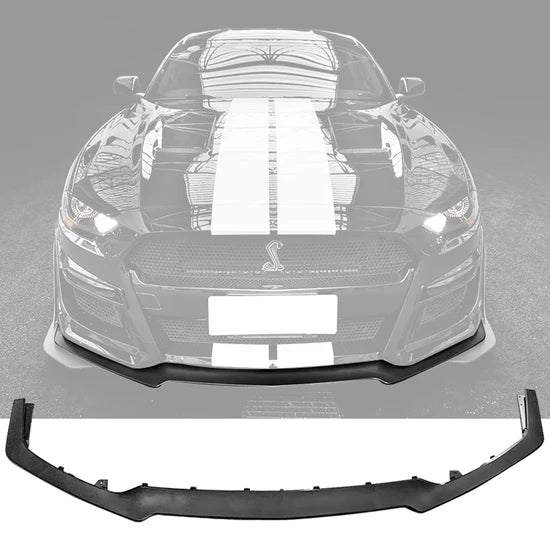 Front Bumper Lip for Ford Mustang 2018-2023 GT500 Style Black Primer PP