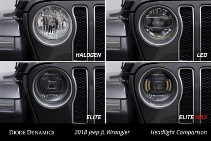 Elite LED Headlights for 2018-2025 Jeep JL Wrangler