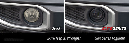 Elite Series Fog Lamps for 2018-2025 Jeep JL Wrangler (pair)