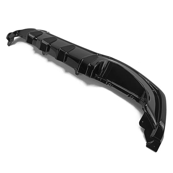 2019-2022 Toyota Corolla TS Style Painted #218 Black Rear Diffuser ABS