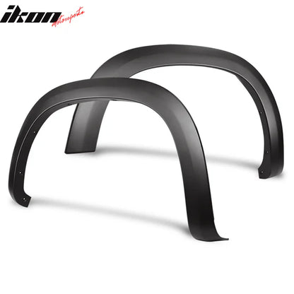 2019-2023 Chevy Silverado 1500 Textured Black Fender Flares PP 4PC