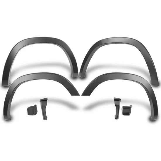 2019-2024 Dodge Ram 1500 Standard Bed Fender Flares Matte Black 4PCS