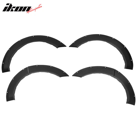 2021-2026 Ford Bronco Sport Pocket Style Black Fender Flares 6PC PP