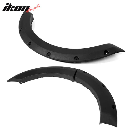 2021-2026 Ford Bronco Sport Pocket Style Black Fender Flares 6PC PP