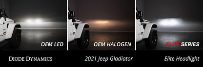 Elite Series LED Headlights for 2020–2025 Jeep Gladiator