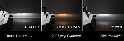 Elite Series LED Headlights for 2020–2025 Jeep Gladiator