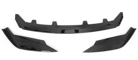 2022-2025 Lexus IS500 F Sport Ikon Style Front Lip Gloss Black PP 3PCS