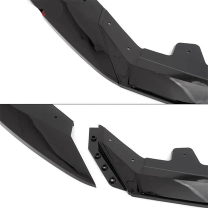 2022-2025 Lexus IS500 F Sport Ikon Style Front Lip Gloss Black PP 3PCS