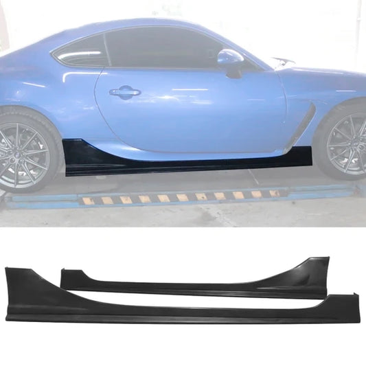 2022-2026 Subaru BRZ Toyota GR86 2 Door IKON Side Skirt Extensions PU