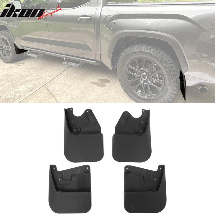 Mud Flaps Splash Guards for Toyota Tundra 2022-2026 Front & Rear Fender PP