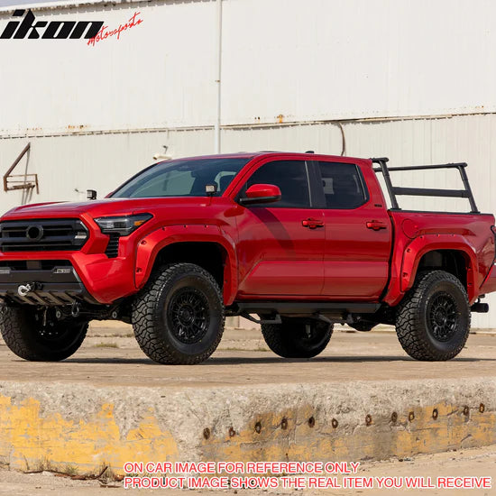 2024-2026 Toyota Tacoma Pocket Style Fender Flares Wheel Cover PP 4PCS