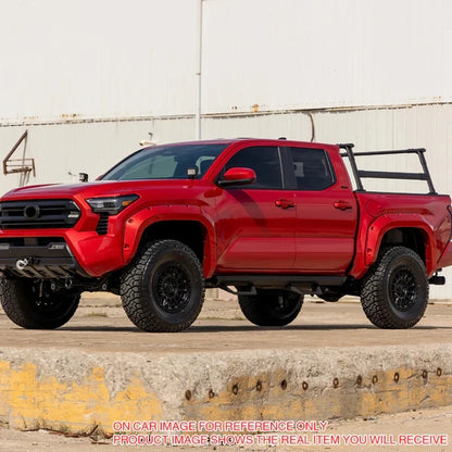 2024–2026 Toyota Tacoma Pocket Style Fender Flares – Black (Set of 4)