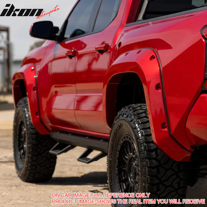 2024-2026 Toyota Tacoma Pocket Style Fender Flares Wheel Cover PP 4PCS