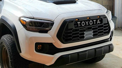 Toyota Tacoma 2016-2023 V2 TRD Pro Style Front Grille + Raptor LED Lights