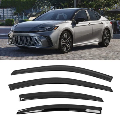 Window Visors for Toyota Camry 2025-2026 4PCS Tape on Vent Rain Sun Wind Guards