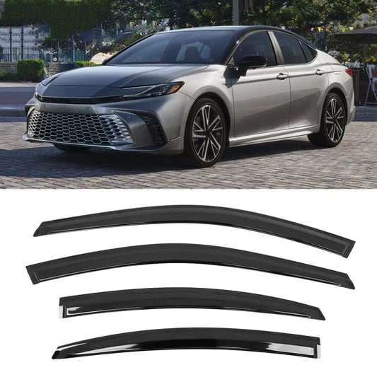 2025-2026 Toyota Camry Window Visors Tape-On Vent Rain Guards 4PCS