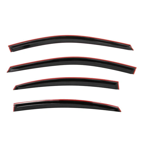 Window Visors for Toyota Camry 2025-2026 4PCS Tape on Vent Rain Sun Wind Guards