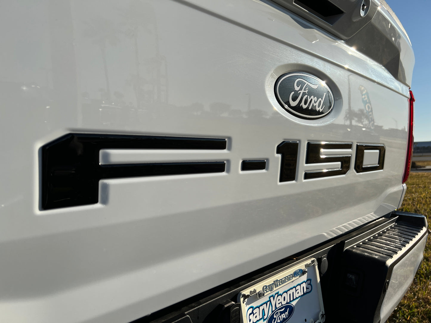 Tailgate Letter Inserts Fits 2021-2026 Ford F-150