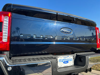 Tailgate Letter Inserts Fits 2023-2026 Ford Super Duty XL/XLT/STX/Tremor/Lariat