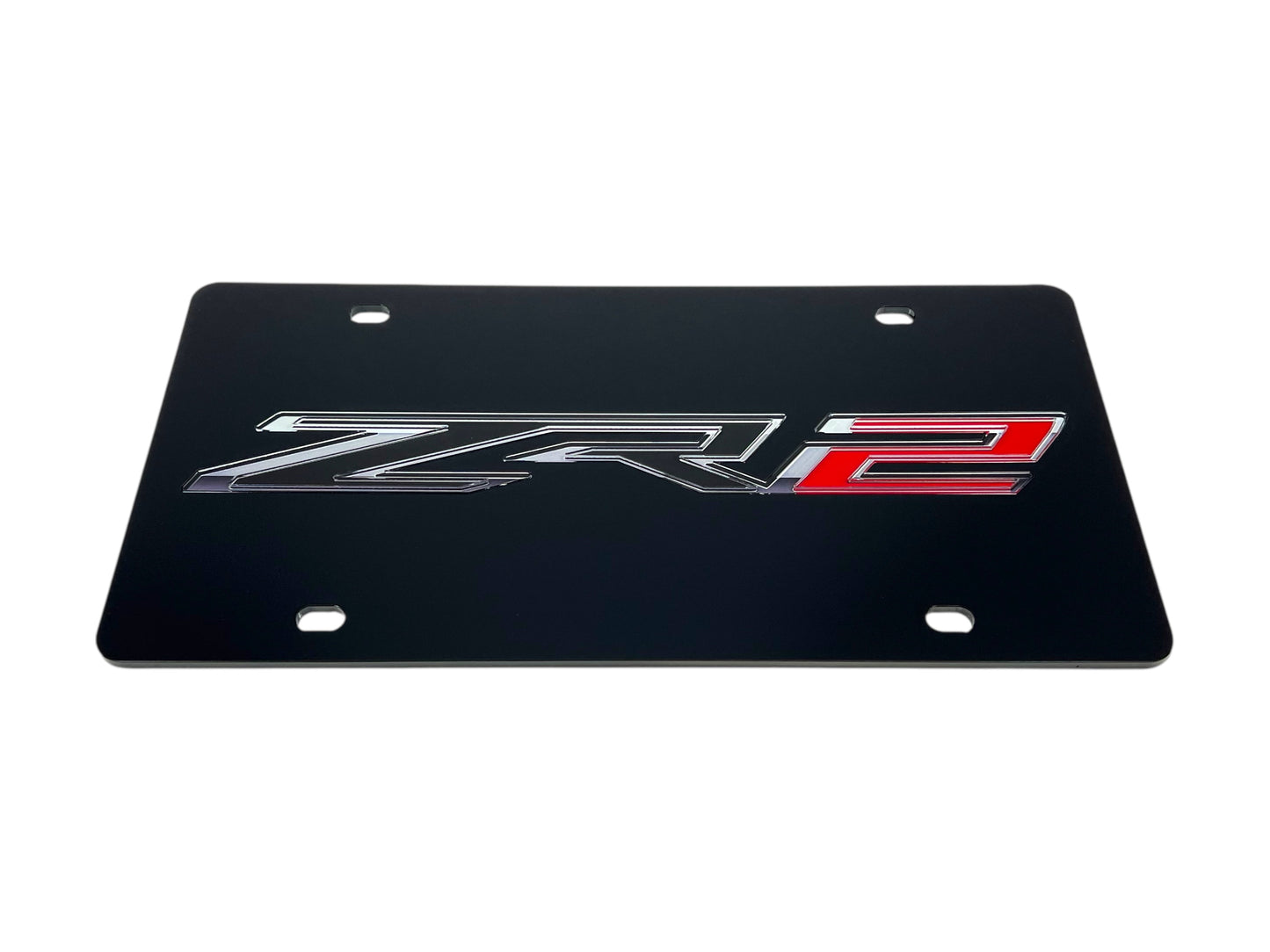 Chevrolet ZR2 Acrylic License Plate