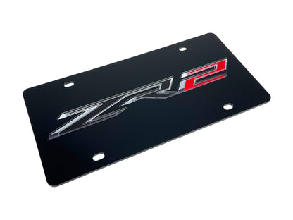 Chevrolet ZR2 Acrylic License Plate
