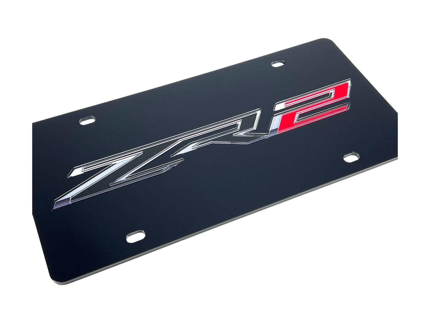 Chevrolet ZR2 Acrylic License Plate