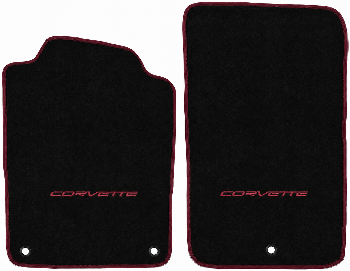 1997–2004 Chevrolet Corvette C5 Premium 18 oz Carpet Floor Mats – Licensed Logos