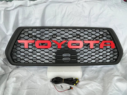 Aftermarket Honeycomb Grille for 2016–2023 Toyota Tacoma (Non-OEM)