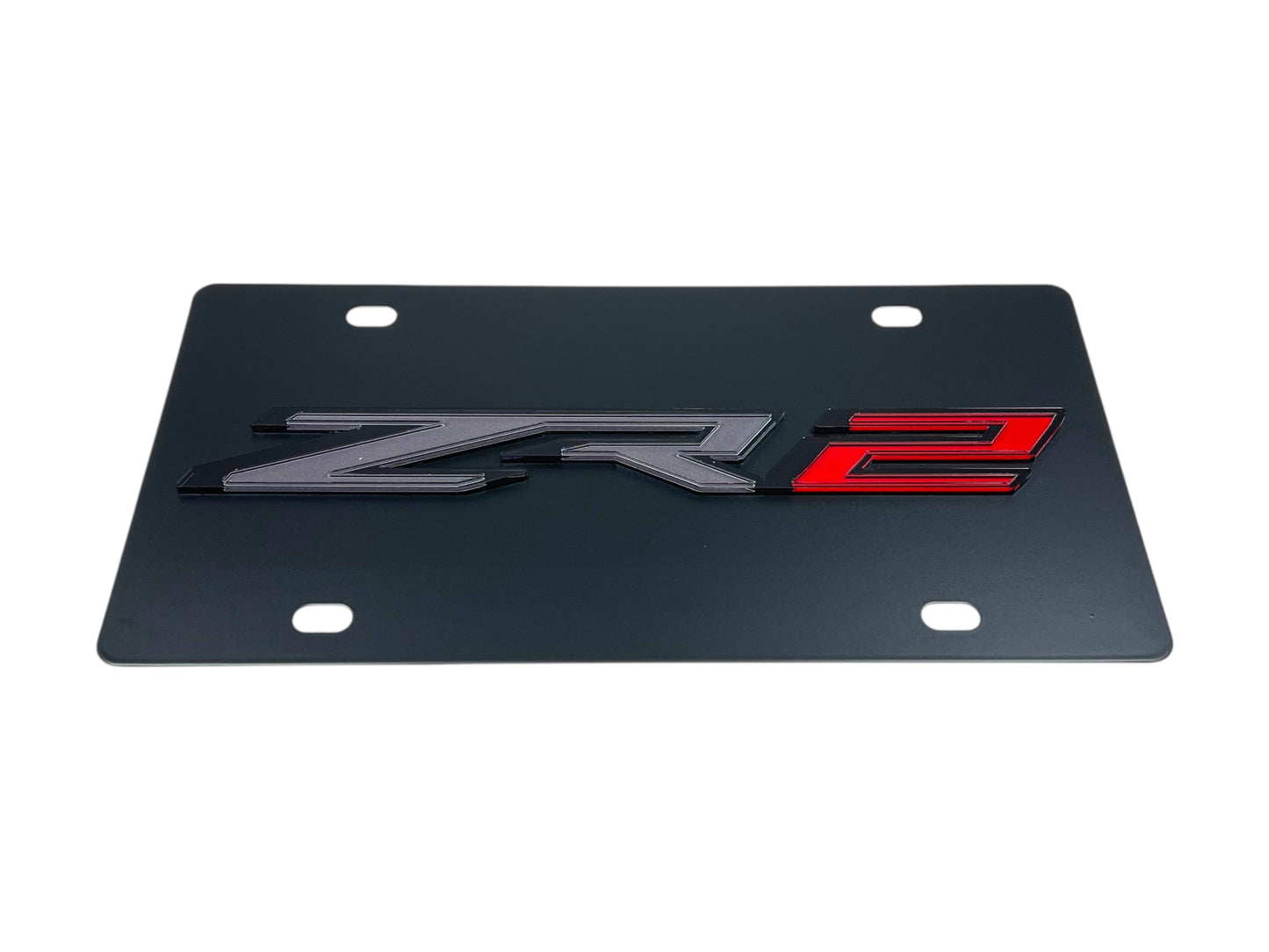 Chevrolet ZR2 Heavy-Duty Steel License Plate Frame