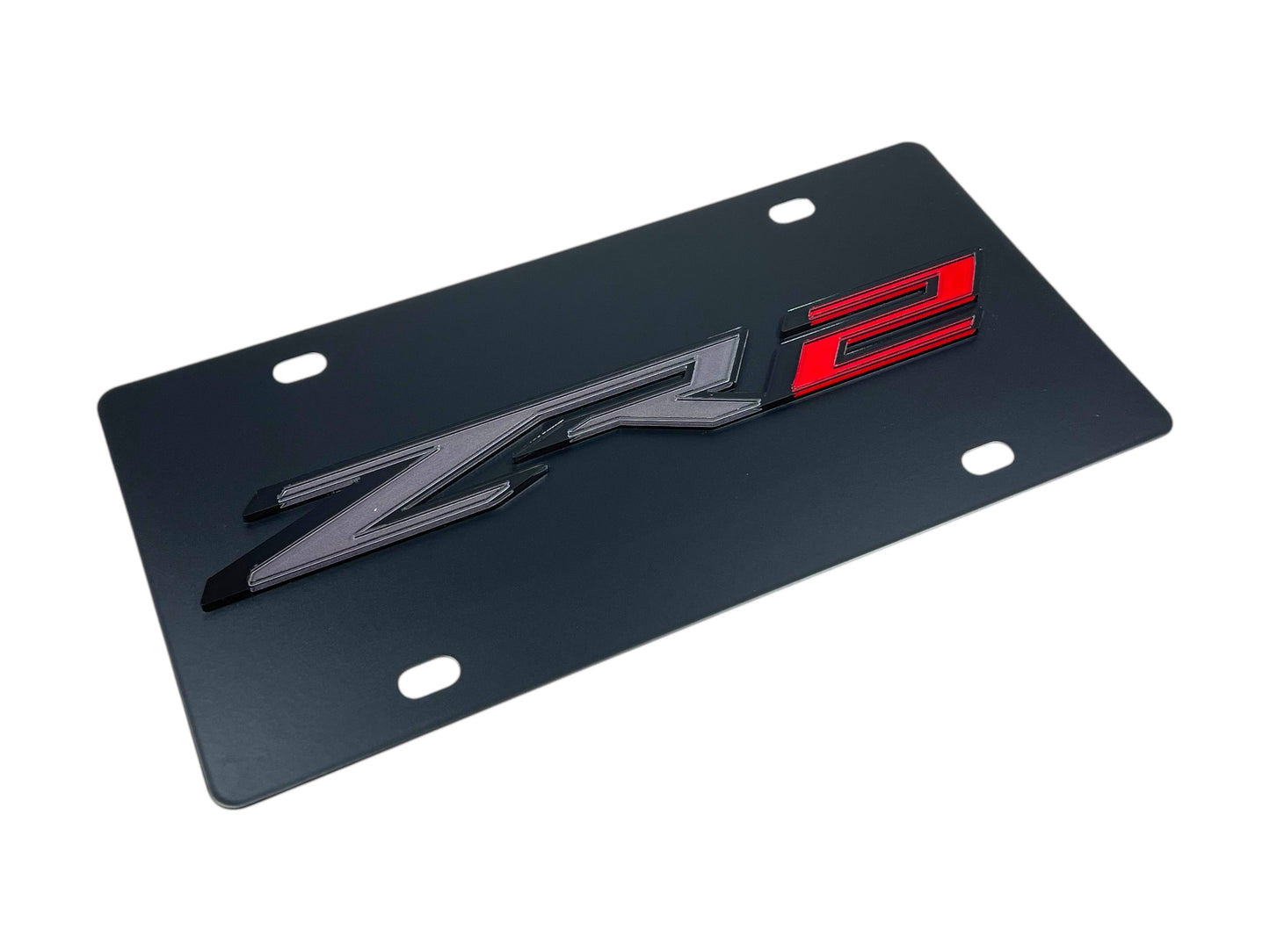 Chevrolet ZR2 Heavy-Duty Steel License Plate Frame