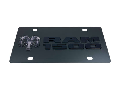 Dodge Ram 1500 Carbon Steel License Plate