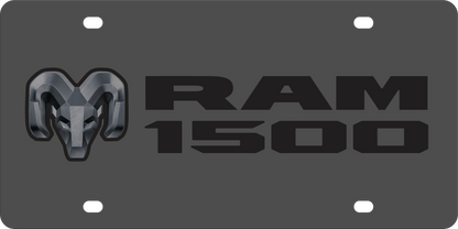 Dodge Ram 1500 Carbon Steel License Plate