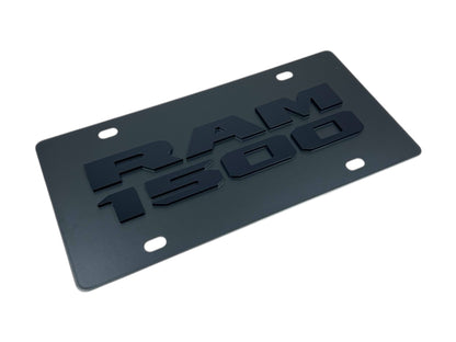 Dodge Ram 1500 Carbon Steel License Plate