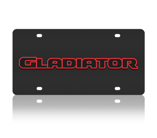 Jeep Gladiator Carbon Steel License Plate