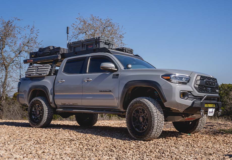Overland Bed Rack for 2005-2023 Toyota Tacoma | Heavy-Duty Cargo System