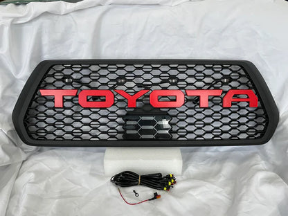 Aftermarket Honeycomb Grille for 2016–2023 Toyota Tacoma (Non-OEM)