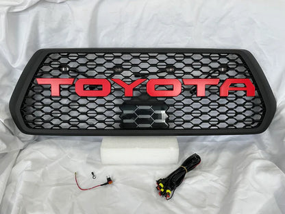 Aftermarket Honeycomb Grille for 2016–2023 Toyota Tacoma (Non-OEM)
