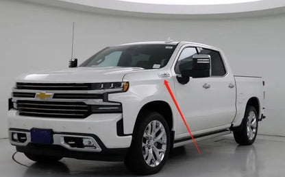 1Pc High Country Emblem Rear Tailgate Letter Logo Car Badge Nameplate Replacement for 2019-2025 Tahoe Silverado