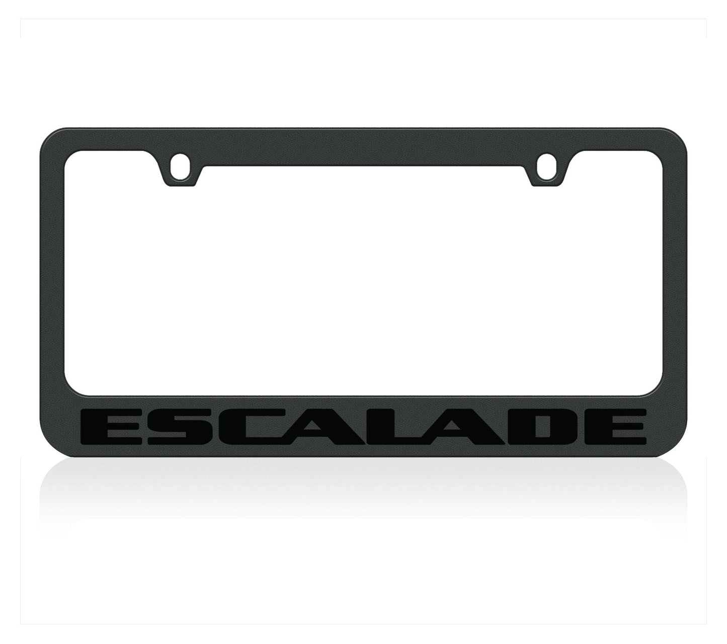 2019 Cadillac Escalade Black License Plate Frame