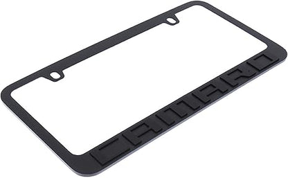 2010 Chevrolet Camaro Black License Plate Frame