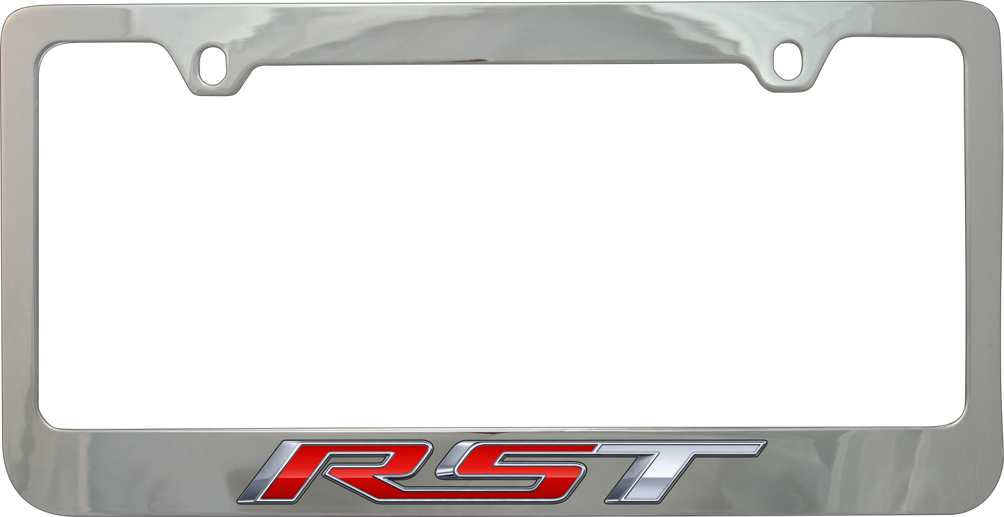 Chevrolet RST Chrome License Plate Frame