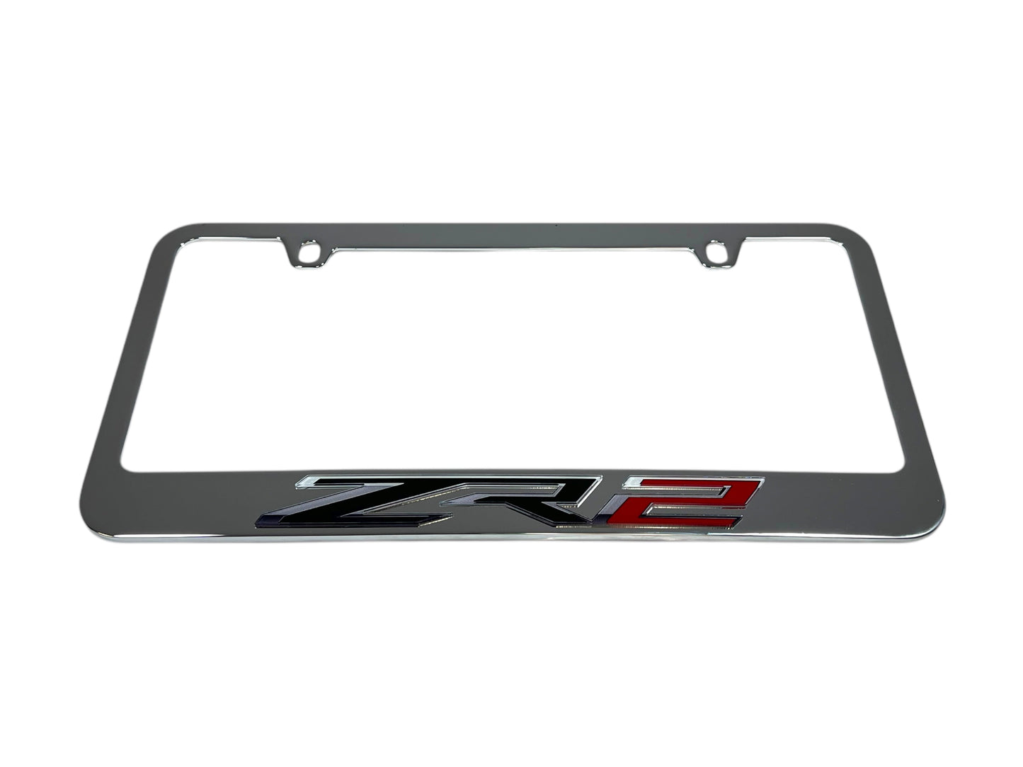 Chevrolet ZR2 Chrome License Plate Frame